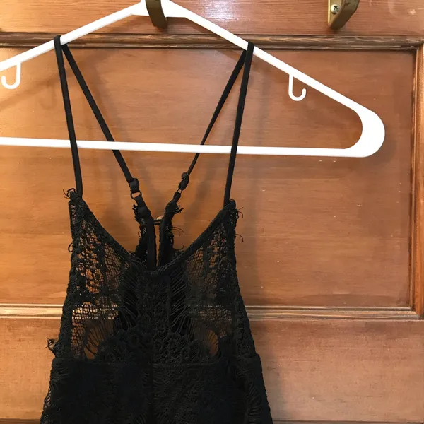 Free People “Shes Got It” Lace Button Back Dress - Image 6