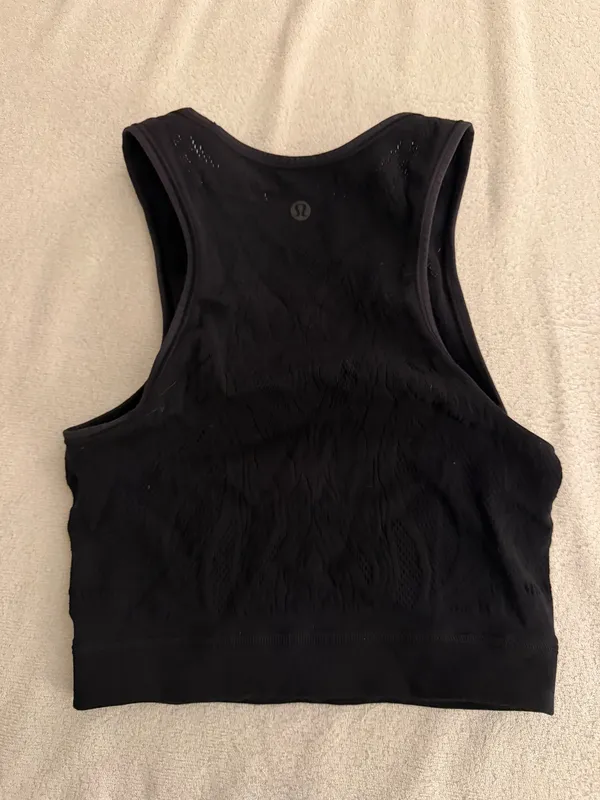 Lululemon Black Tank Top 2 Racerback - Image 2