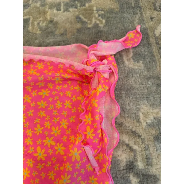 Kulani Kinis Mini Mesh Sarong - Berry Blush Cover-up Sarong Sz S NWT - Image 7