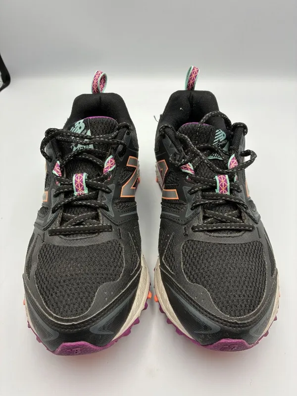 New Balance All Terrain Womens Running Shoes 8 Black Purple Mesh 412 V3 TechRide - Image 6