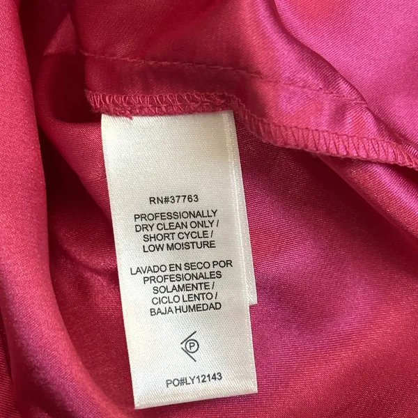 Laundry by Shelli Segal‎ Ruffled One-Shoulder satin mini Dress barbie pink - Image 8