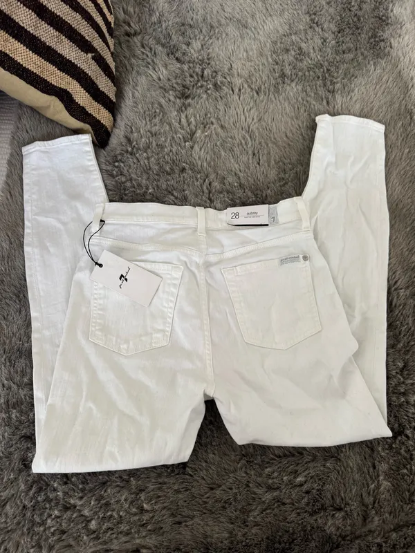 7 For All Mankind Aubrey High-Waisted Skinny Ankle Jeans - Image 8