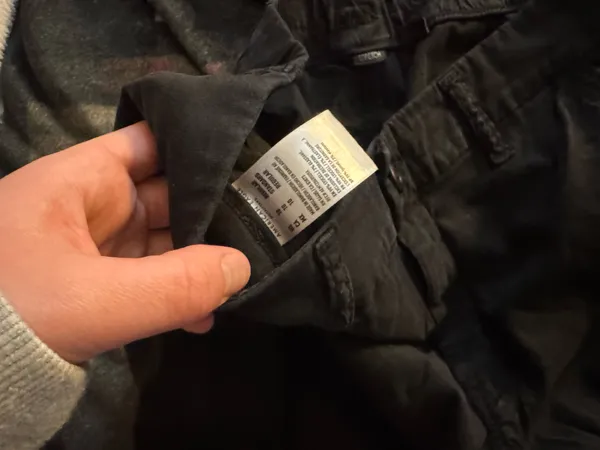 Baggy American Eagle Wide-Leg Jeans Cargo - Image 4