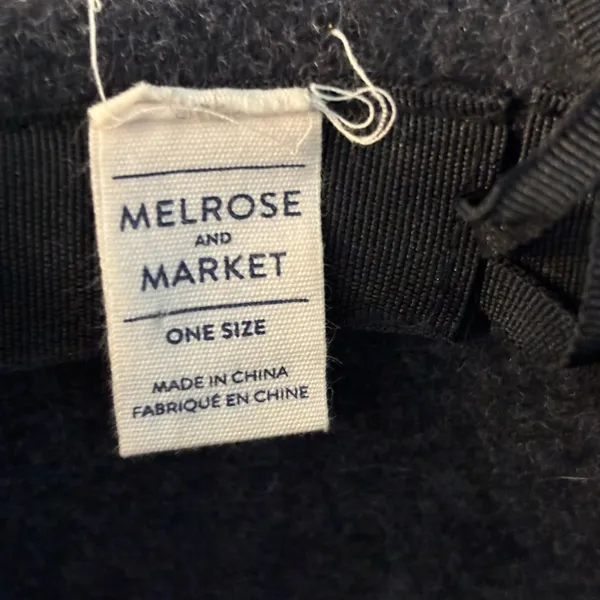 Melrose and Market Gray hat‎ with Gold Accents - Image 4