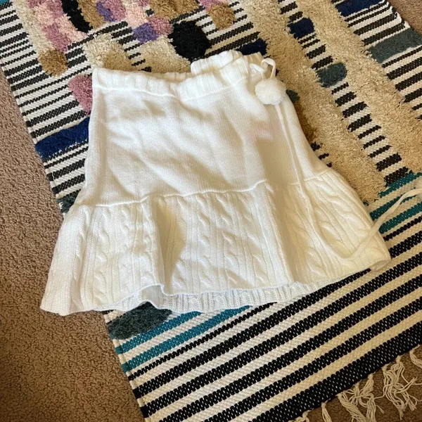 Sugar Thrillz white mini skirt‎ small White - Image 4