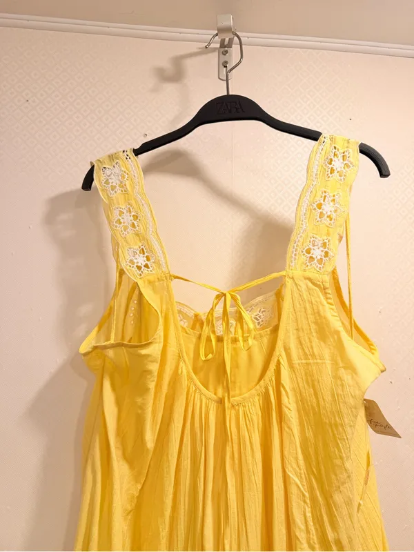 NWT Free People To The Moon Maxi Dress Flowy Boho Sleeveless XS MSRP $168 - Image 8