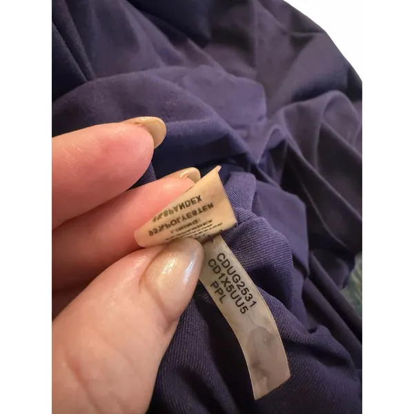 Calvin Klein Purple Sleeveless Dress with Elastic Waist - Size 4 - Image 10