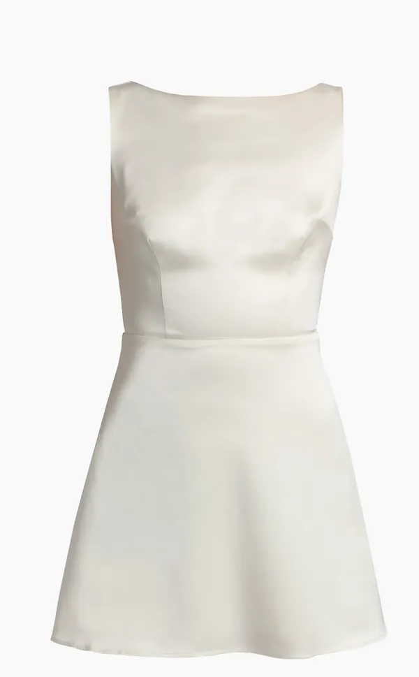 Reformation Zenni Satin Dress - Image 3