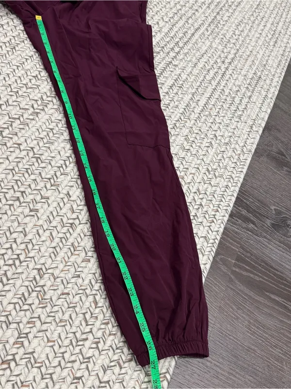 NWT Halara Red Cargo Pants - Image 10