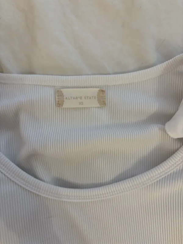 Altar'd State Bodysuit White - Image 3