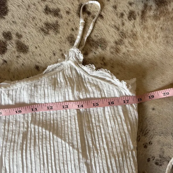 ARITZIA WILFRED Aeneas Dress White‎ Midi Size Medium Costal Cowgirl - Image 9