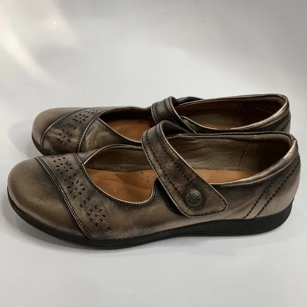 Rockport Daisey mary Jane Shoes‎ metallic bronze size 9.5 - Image 7
