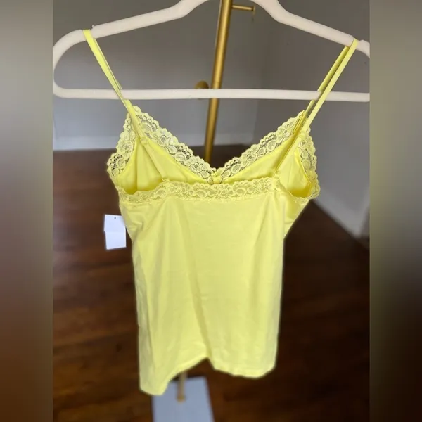 NWT Babydoll‎ Cami Top Blouse Coquette Vintage 90’s Quiet Luxury Boho Romantic - Image 3