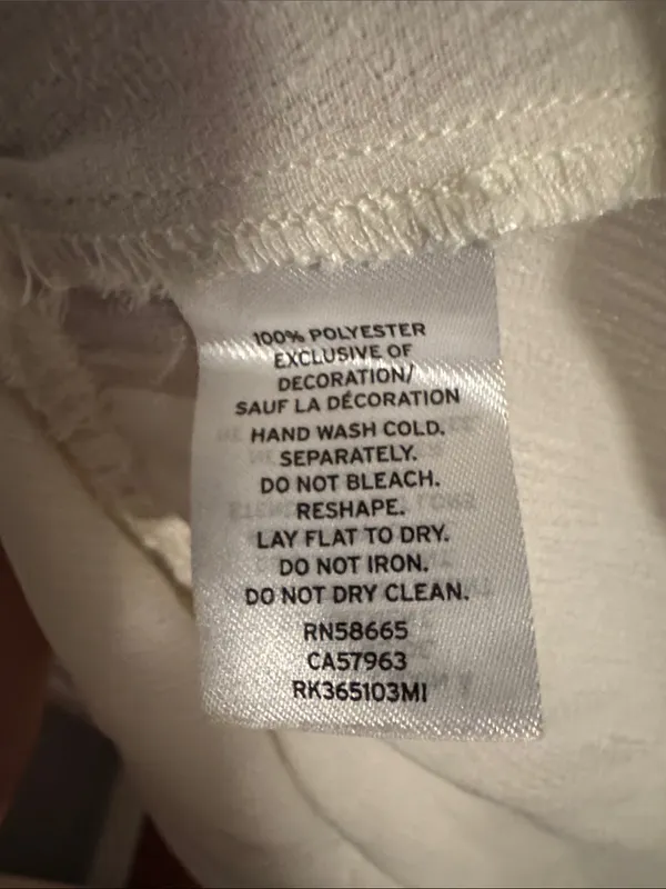 Off-Shoulder Cream Ruffle Women's Top - Image 3
