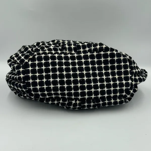 Giannini Black & White Grid Pattern “Dumpling” Handbag - Image 4