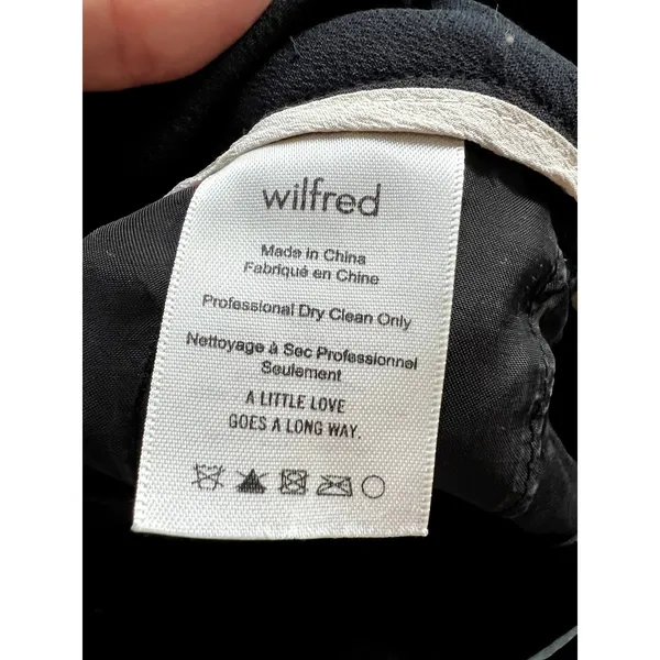 Aritzia Wilfred Jallade Pants Black Size 8 - Image 7