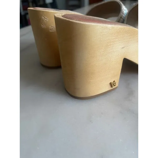 VERONICA BEARD Hannalee Woven Clog Mules - Image 5