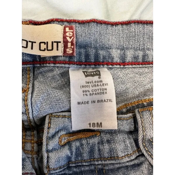 VTG Y2k Levi's 550 Jeans Women 18M Light Wash Relaxed Bootcut Grunge Streetwear - Image 5