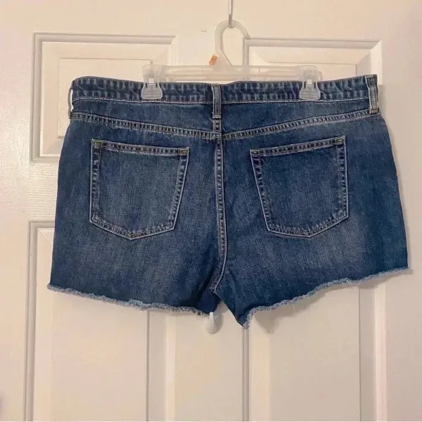 Gap Sexy Boyfriend‎ Short Women's 18 High Rise Cutoff Distressed Festival NEW - Image 2