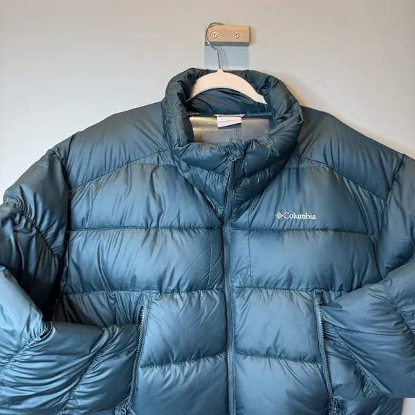 Columbia Night Wave Pike Lake II Insulated Omni Heat Crop Puffer Jacket Sz 2XL‎ - Image 2