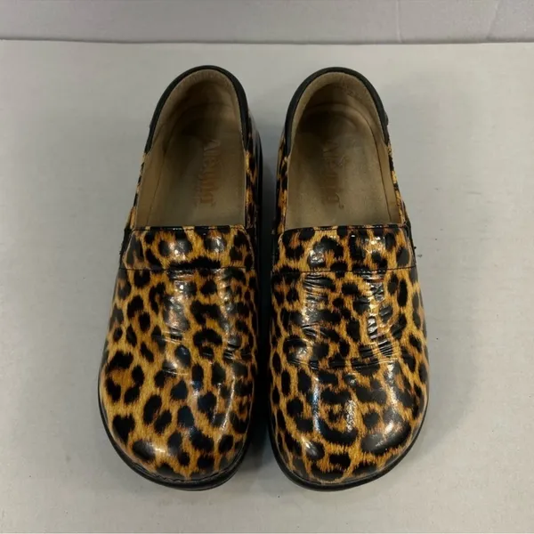 Alegria‎ Keli Leopard Print Patent Slip-On Comfort Shoes | Women’s 38 (8–8.5) - Image 12