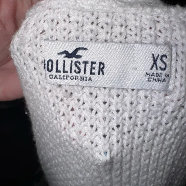 Textured knit open front cardigan - Image 6