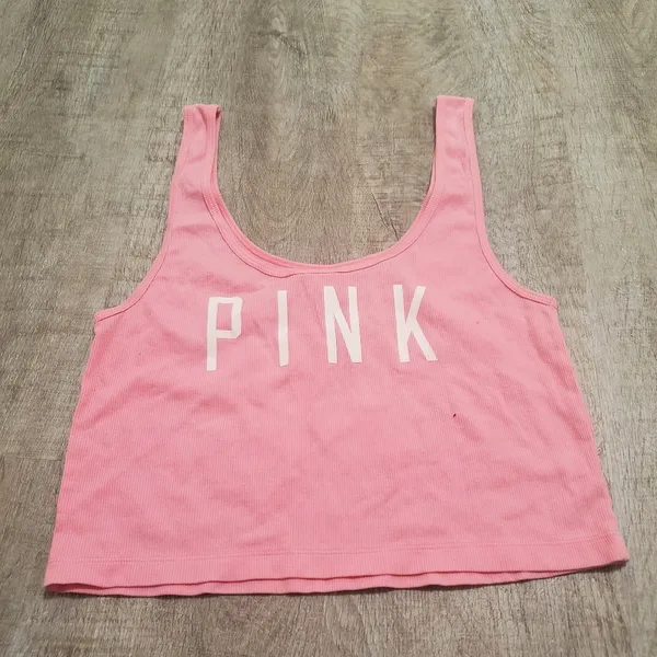 WORLD SERIES SPECIAL! PINK Victoria's Secret Pink Cropped Yankees Tank Top - Image 2