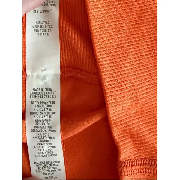 Offline By Aerie Orange Active Tennis Skort Athletic Mini Skirt - Image 8