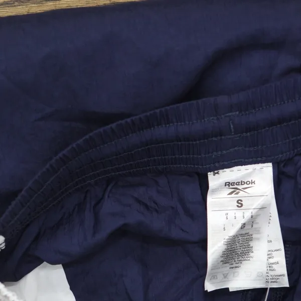 NWT Reebok Womens Colorblock Nylon Track Pants IT5650 Vector Navy Blue S - Image 6