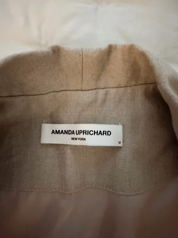 Amanda Uprichard linen blazer in size M - worn once! - Image 5