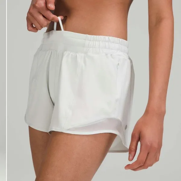 Lululemon Hotty Hot Low Rise Short 4" Ocean Air - Image 2