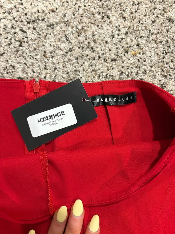Boutique Skort Red - Image 3
