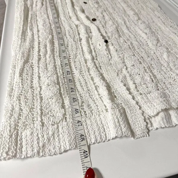 *NEW* Adora Knit Cardigan White Size undefined - Image 10