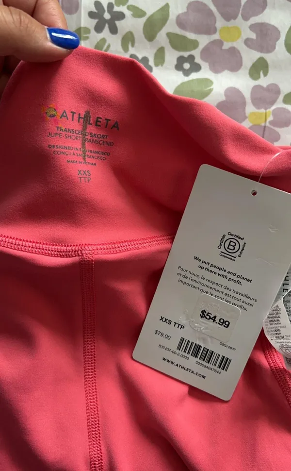 Athleta Pink Active Skort - Image 4