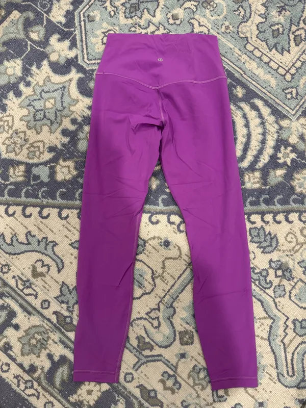 Lululemon Moonlit Magenta Align Leggings 25” 6 - Image 2