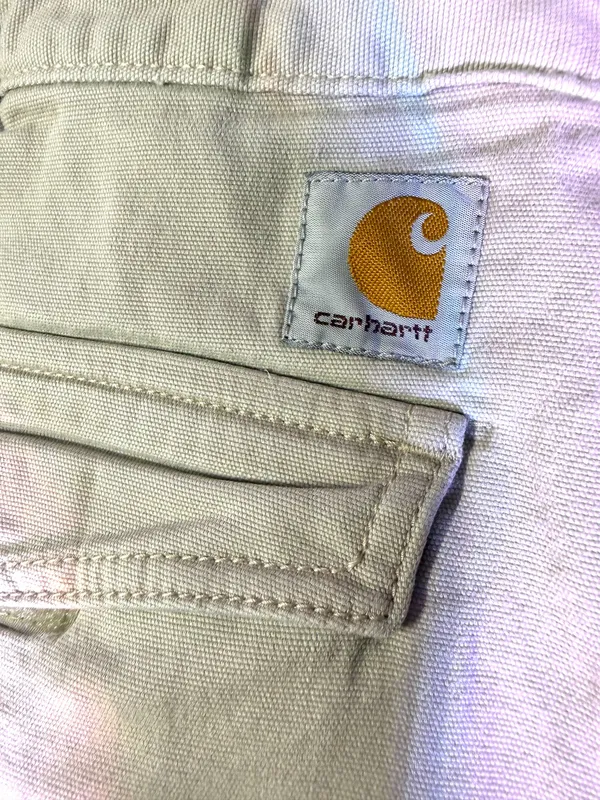 Carhartt Men’s Khaki Relaxed Fit Shorts 42 - Image 10
