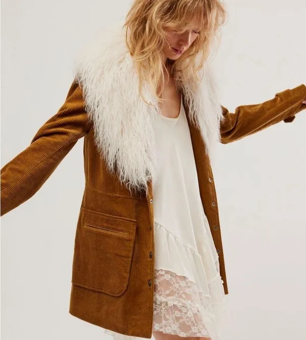 Free People Lady Lane Corduroy Jacket - Image 2