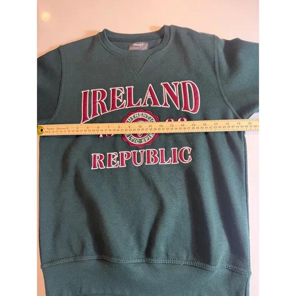 Vintage Collection Ireland 1988 Republic Celtic Green CrewneckSweatshirt S - Image 6