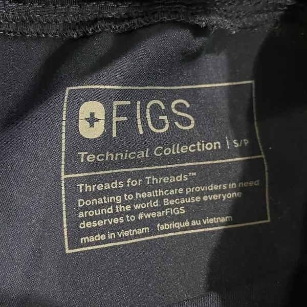 Figs Zamora High-Rise Jogger Scrub Pant Navy Size Small Petite - Image 3