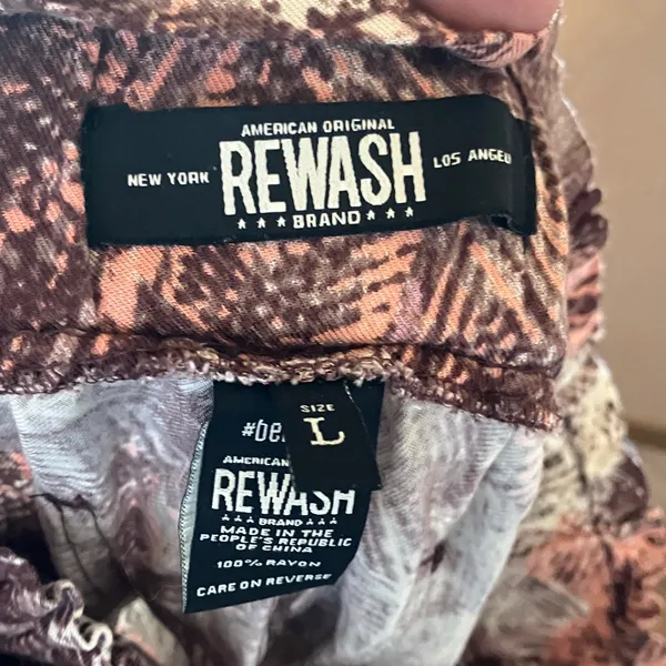 FINAL MARKDOWN Rewash Earthy Toned slacks large - Image 2