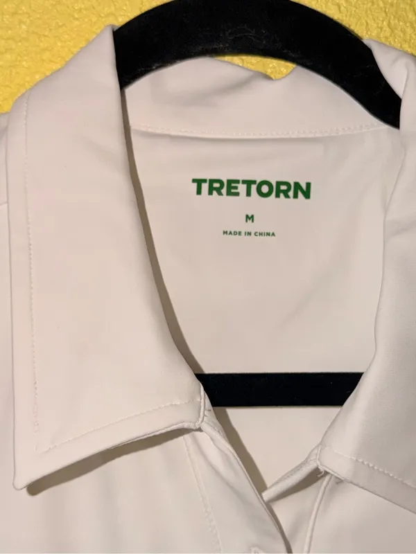 Tretorn White Sleeveless Polo Tank Top - Image 6