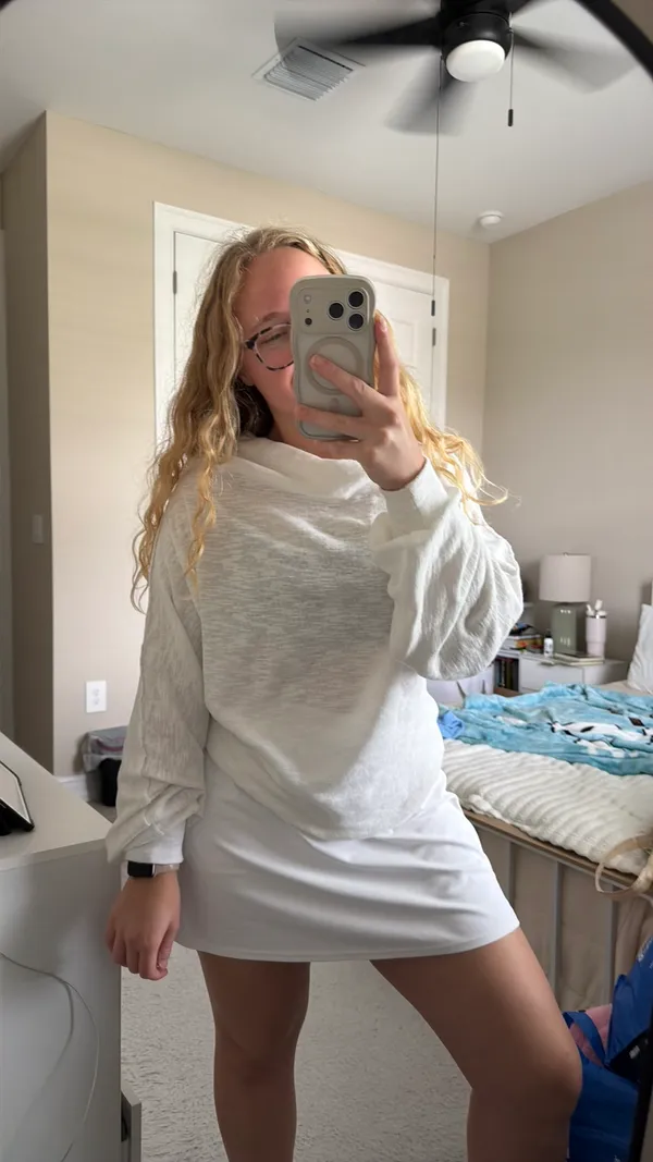 We The Free White Sweater Long Sleeve - Image 6