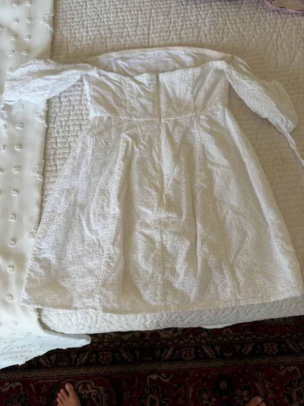 Lovers + Friends White Mini Dress Revolve - Image 3