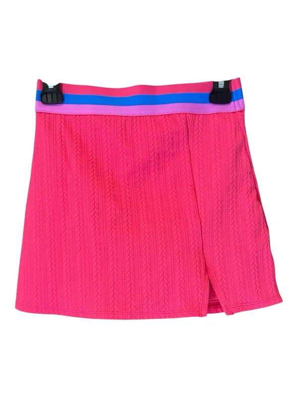 Beach Riot Shore Skort Small Orchid Cable Pink Textured Tennis Athletic Skirt S - Image 2