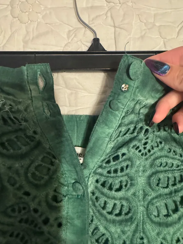 Allison New York Avanlee Skirt Green Size L - Image 5