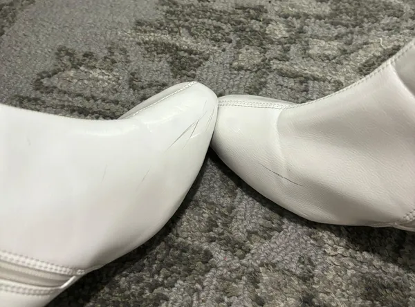 White Bootie Size 8.5 - Image 4