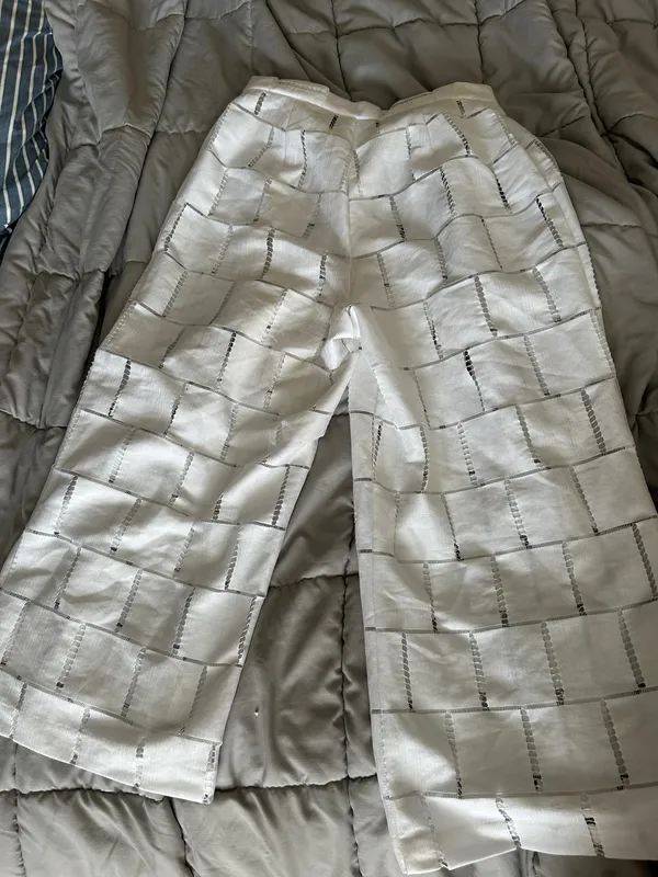 Kendall & Kylie White Flare Pants - Image 2