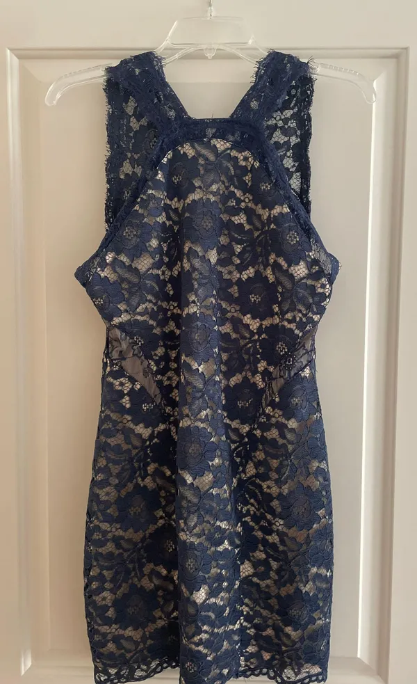 Navy Cocktail Dreas Blue Size M - Image 2