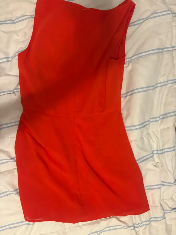 Pretty Little Thing Dress Red Mini - Image 3