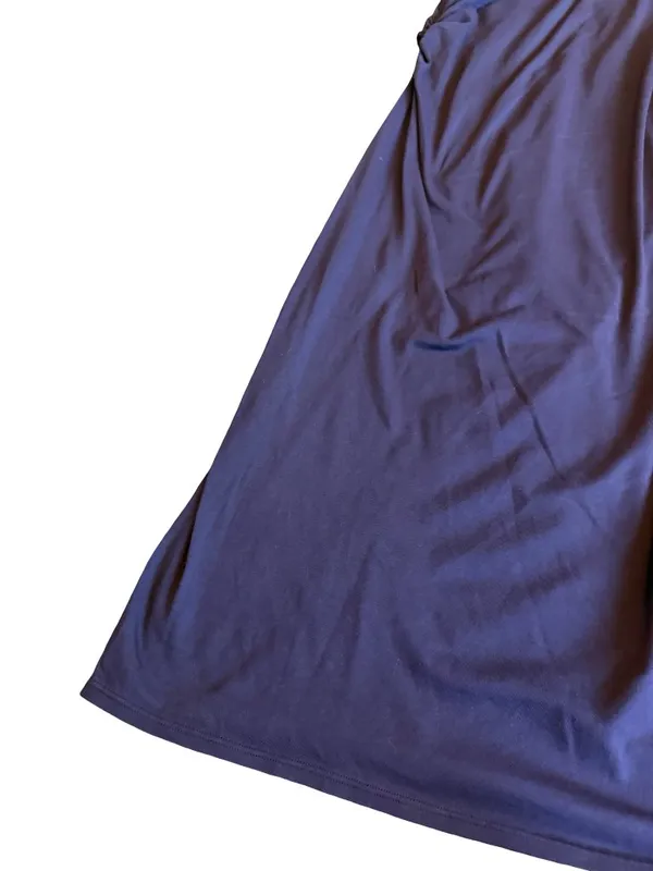 Victoria's Secret Bra Tops One-Shoulder Purple Dress Stretchy Built-In Bra Large - Image 7